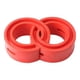 thumbnail image 1 of 2 Pcs Car Spring Shock Absorber Flexible Rubber Bumper Shock Buffer Power Cushion Coil Spring Spacer D, 1 of 4