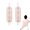 Pink, variant on Blue Bath Puff Ball Sponge,2Pack Long Stretch Sponge with Rope Handles,QZS Exfoliatingg Loofah Towel with Suction Cup for Home Use