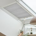 thumbnail image 1 of Keego Cordless Blackout Skylight Blinds Shades for Window Cellular Shades Suitable for Roof Inclined Plane Room Windows Sliver 34.5"w x 58"h Excluding Telescopic Rods, 1 of 8
