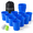 Blue Glow in Dark, variant on Blue Glow in Dark Yard Pong Outdoor Game Set for Adults and Family