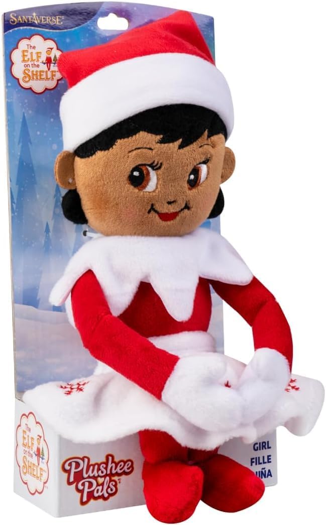 The Elf on the Shelf - Plushee Pals Bundle: New Boy & Girl, Dark - 17"