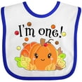 thumbnail image 3 of Inktastic I'm One Pumpkin Birthday Autumn Boys or Girls Baby Bib, 3 of 4