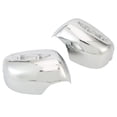 thumbnail image 4 of Rearview Mirror Cover Cap,Pair Chrome Side Mirror Side Mirror Cover Side Mirror Cover Signal Light Class Leading Features, 4 of 5