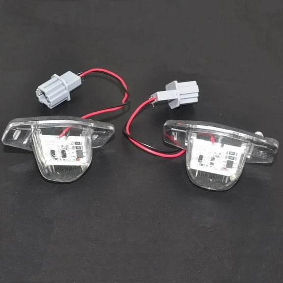 2x LED License Plate Lights for Honda CRV Fit Jazz Crosstour Odyssey OEM