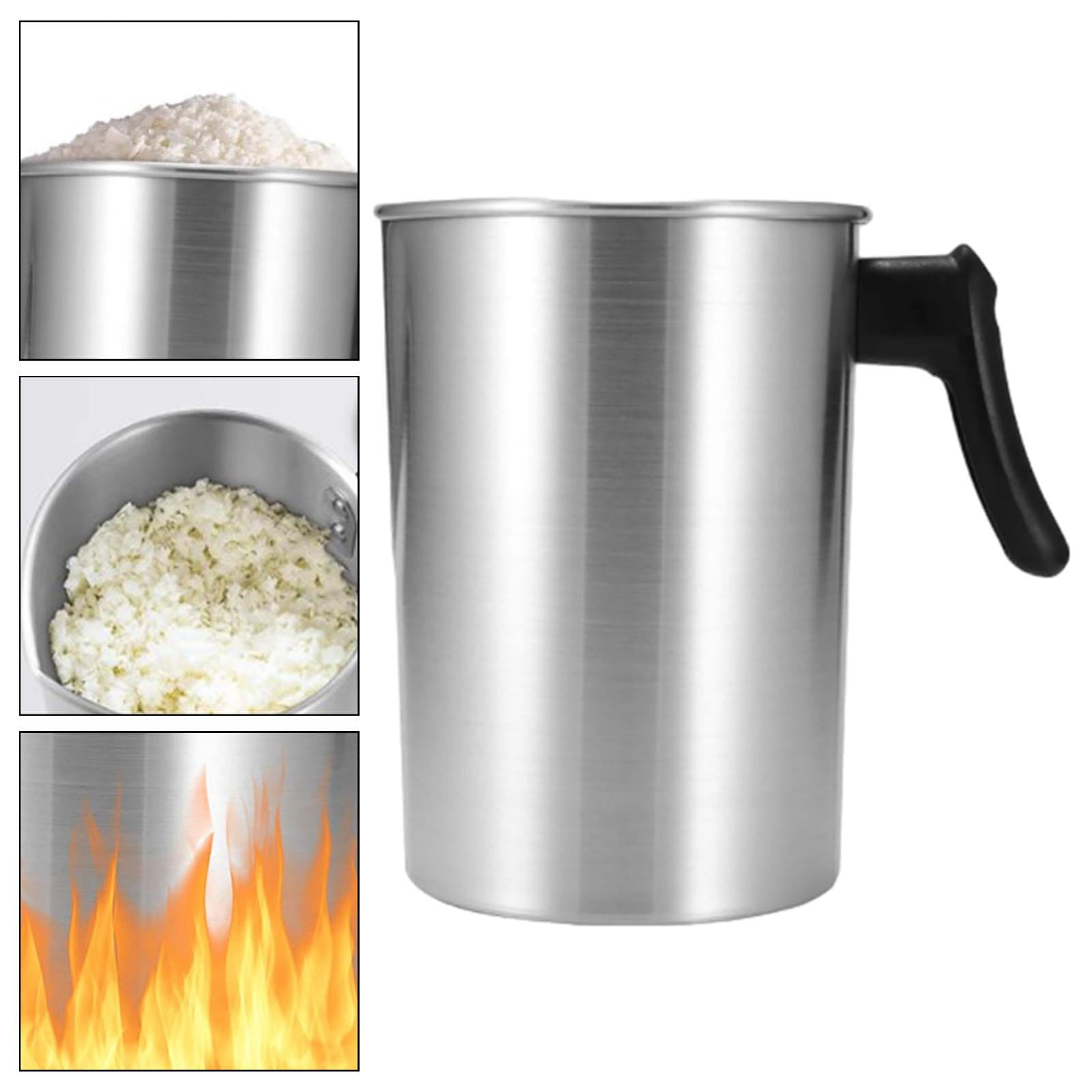 Abbraccia Candle Making Pouring Pot Melter Pot Durable with Spout Melting Pot Candle Making Pitcher for Candy Butter DIY Crafts A