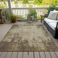 thumbnail image 6 of Addison Rugs Chantille Indoor/Outdoor Transitional Abstract Brown Washable Rectangle Rug, 5' x 7'6", 6 of 6