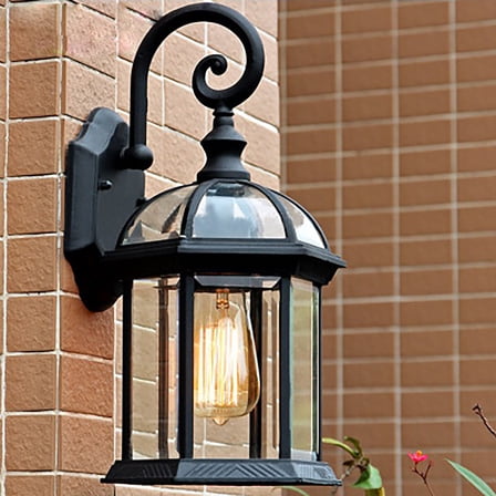 Outdoor Porch Lights Wall Light Fixtures Exterior Wall Lantern Waterproof Sconce for Front Doors, Sheds
