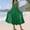 🔥 Green, variant on Sentmoon Decora Dress Draped Dress 2026 Plaid Print Crew Neck Pleated Loose Fit Plus Size Womens Casual Summer Dresses for All Seasons and Occasions S-3XL
