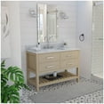 thumbnail image 2 of Dreamline VFVC482234SWMLK Valencia 48" Free Standing Single Basin Vanity Set - Wood, 2 of 7