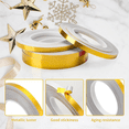 thumbnail image 3 of Gold Foil Tape 5 Roll, 10mm x 275 Yds Metalized Polyester Mylar Film Tape Gold Washi Tape Set for Wall Carfts, 3 of 8