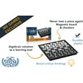 thumbnail image 2 of WE Games Foldable Travel Magnetic Checkers Set - 9.75 Inches, 2 of 7
