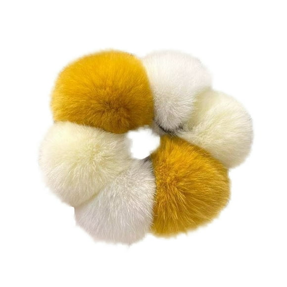 Un Élastique Doux pour Queue de Cheval pour Fille, Adorables Attaches pour Queue de Cheval pour Filles, Accessoires pour Cheveux Mignons, Couleurs Aléatoires pour Usage Quotidien