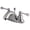 Brushed Nickel, variant on Kingston Brass GKB7641BL 4 in. Centerset Bathroom Faucet, Polished Chrome