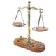 thumbnail image 5 of Balance Scale - Single Unit, Compact Design, Metal Material, Gold, 5 of 5