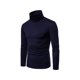 thumbnail image 1 of Minnieouse Camisa térmica de algodón de cuello alto para hombre, jersey de manga larga de Color sólido, ropa interior para dormir en casa y en la escuela Ropa interior Azul oscuro METRO Minnieouse AP013664-14, 1 of 6