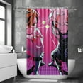 thumbnail image 7 of DAN DA DAN Takakura Ken Anime pattern Design polyester Fabric Shower Shower Curtain Liner Bathroom Washable 35.4 / 40 / 50 / 60*70IN, 7 of 7