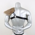 thumbnail image 3 of Viking Faux Fur One Shoulder Pauldron Halloween Role Playing Props, 3 of 5