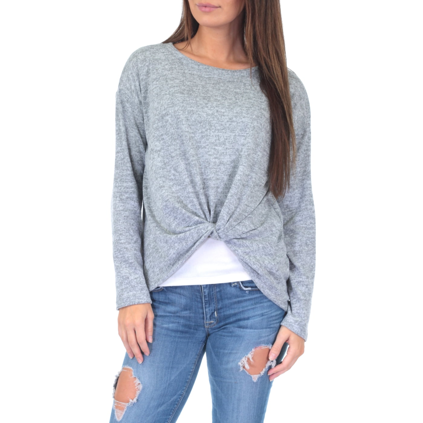extra long tunic tops for leggings walmart