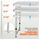 thumbnail image 5 of Mesa de cocina para acampar VEVOR Mesa de camping plegable 3 alturas ajustables MDF, 5 of 9