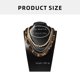thumbnail image 3 of Stylish Multi Layered Bamboo Chain Necklace Adjustable Length Choker Handmade Neckchain Jewelry for Fashion Enthusiasts, 3 of 4