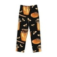 thumbnail image 4 of Easygdp Bee and Honey Men's Pajama Pant, Sleep Elastic Waistband Lounge Pants - Medium, 4 of 9