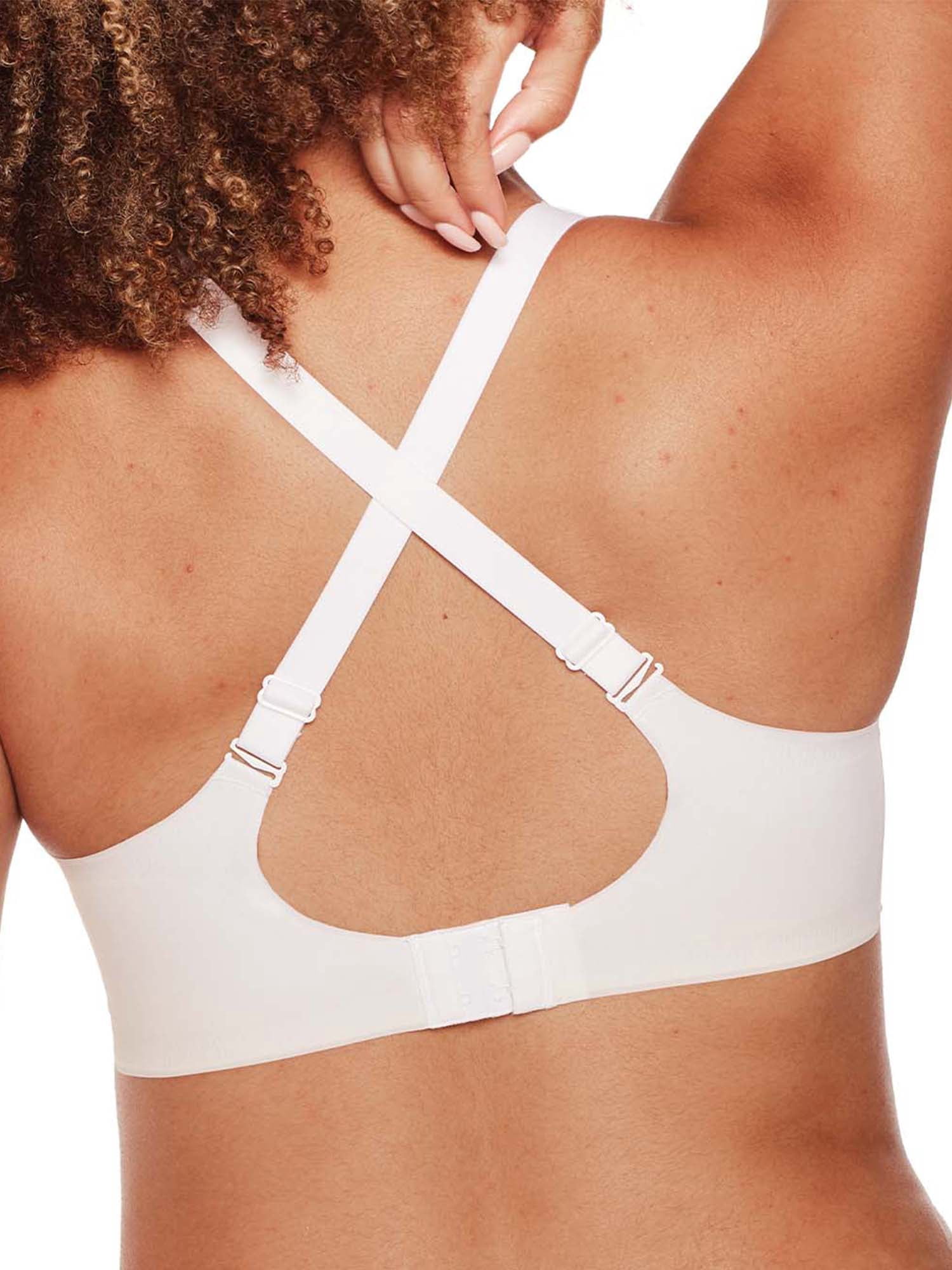 Women's Bali DF3496 Easylite Wirefree Bra with Back Closure (White 3X)
