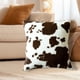thumbnail image 1 of Funda De Cojín Con Diseño De Vaca, Funda Decorativa Para Cojines De Sofá, Asientos De Coche, Decoración De Salón, Decoración De Dormitorio, Estilo Del Hogar, Funda Lavable, 1 of 8