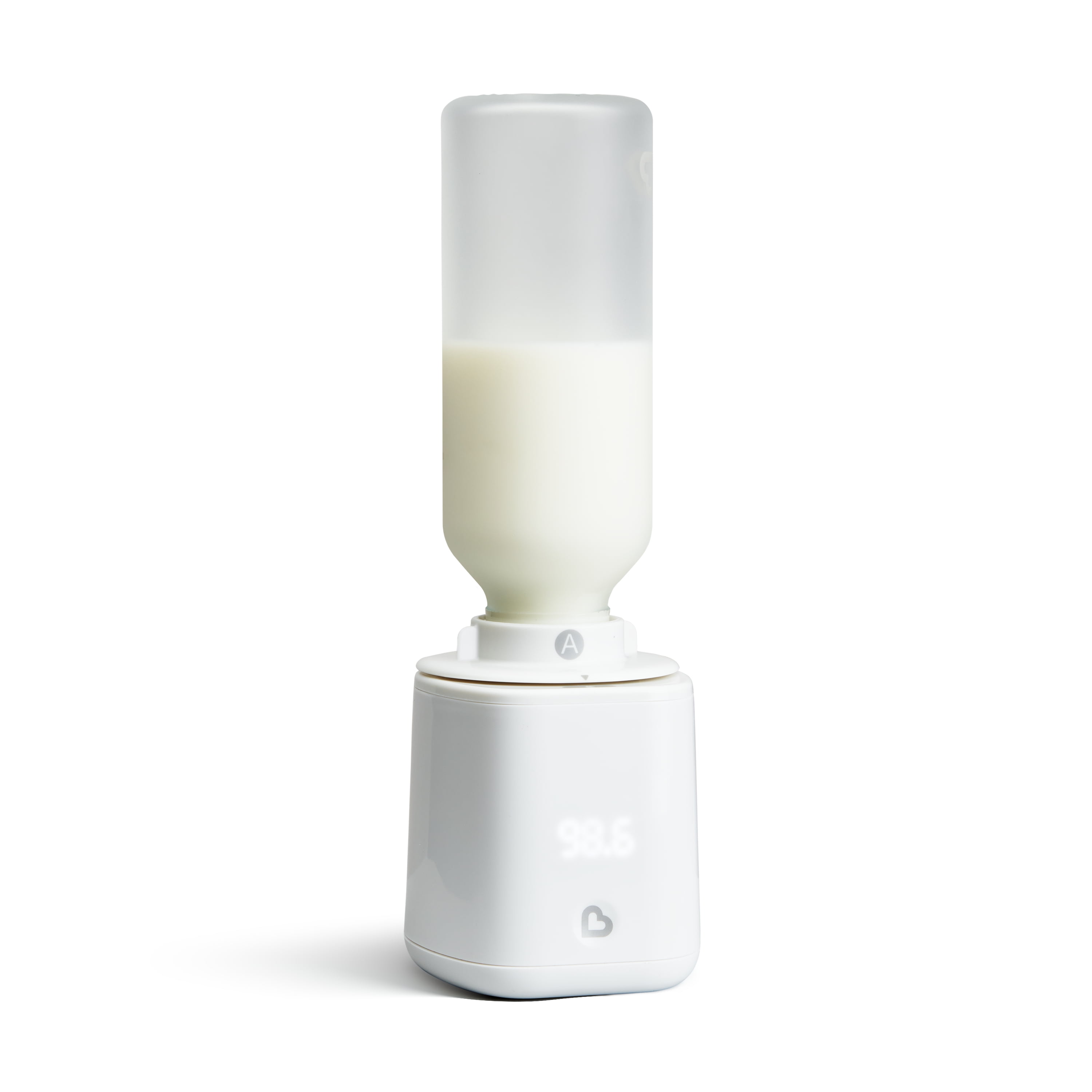Munchkin® Simple Touch Bottle Warmer with Digital Temperature Display, Easy Heating to 98.6°F, White