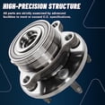 thumbnail image 5 of AUTOCLUB 512460 5-Lug Rear Wheel Bearing Hub for 2011-2020 Ford Explorer, 2013-2018 Ford Police Interceptor Utility 2014 2015 2016 2017 Replacement Assembly 14 15 16 17 18 Left Rig, 5 of 6