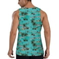 thumbnail image 2 of Sigee Hawaii Palms for Men's Workout Tank Top, Athletic Gym Sleeveless Shirt - Quick Dry, Lightweight, Breathable Large, 2 of 9