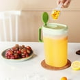 thumbnail image 6 of Water Pitcher with Removable Lid and Fruit Infuser, 1.8 Liter Shatterproof Water Jug for Hot/Cold Water, Flavor-Infused Beverage & Iced Tea (Orange), 6 of 9