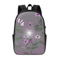 thumbnail image 3 of YFYANG 17" Laptop Backpack, Flowing Swirling Flower Pattern Fashion Travel Work Backpack with USB and Headphone Cable Interface for Men and Women, 3 of 6