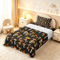 thumbnail image 5 of Homewish Botanical Mushrooms Twin Sheets,Vintage Botanical Fungi Bedding,Red Yellow,3-Piece,1 Flat Sheet,1 Fitted Sheet and 1 Pillowcase, 5 of 6