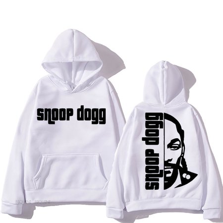 FEMBOY Snoop Dogg Graphic Printing Hoodie Hip Hop Grunge Pullovers Comfortable Fleece Sweatshirt