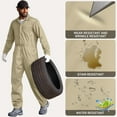 thumbnail image 4 of FEN AI Mens Coveralls Mechanic Work Jumpsuit Water-Resistant Overalls Long Sleeve Workwear Coverall, 4 of 9