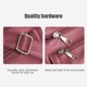 thumbnail image 5 of Bolsa de hombro con cremallera roja con correa ancha para el hombro, billetera para teléfono, bolso de hombro, múltiples bolsillos con cremallera, bolso de moda de cuero suave para mujer versátil, bol, 5 of 6