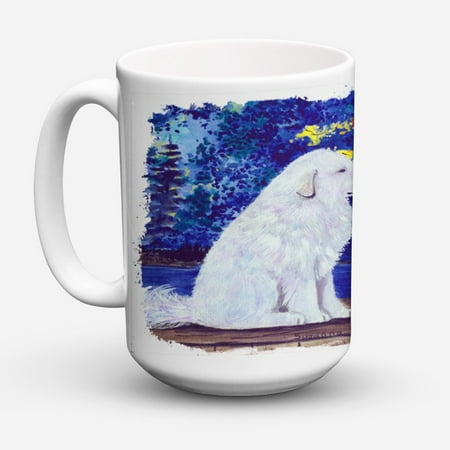 

Carolines Treasures SS8240CM15 Great Pyrenees Coffee Mug 15 oz 15 ounce multicolor