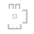 thumbnail image 5 of Casual Inc. 9-Piece Outdoor Patio Furniture Set Wicker Rattan Sectional Sofa & Couch with Coffee Table, CS-W21, 5 of 6