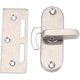 thumbnail image 1 of Cerradura de puerta corrediza de acero inoxidable con giro de 90 grados, cerradura de leva, hebilla de puerta curva, 1 of 5