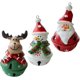 thumbnail image 1 of 3 adornos navideños para pared, campanas colgantes de Navidad, decoración para fiestas navideñas, campana de alce, adornos navideños de hierro forjado., 1 of 5
