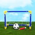 thumbnail image 3 of 1 Juego de mini portería de fútbol DIY puerta de red de fútbol para niños juguetes deportivos de interior juego de entrenamiento, 3 of 7