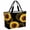 Yellow Black, variant on Weeping Flowers Beach Bag for Women, Large Breathable Mesh Beach Tote Bag, Orange Grey Spring Floral Botanical Rustic Burlap Sandproof Lightweight Travel Bags for Vacation Picnic Swimming Pool