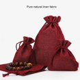 thumbnail image 3 of Jumpingount Bolsa de joyería Bolsa de arpillera Bolsa de regalos Cordón Embalaje de joyería Accesorio de caramelo de boda Multifunción Ropa, zapatos y accesorios Miscelánea Gris Jumpingount AP017562-01, 3 of 6