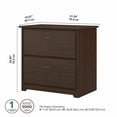 thumbnail image 6 of Scranton & Co Furniture Cabot 2 Drawer File Cabinet in Modern Walnut, 6 of 7