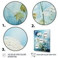 thumbnail image 3 of Designart "pasture Queen Annes Lace" Floral & Botanical Floater Framed Wall Art Living Room, 3 of 7