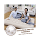 thumbnail image 4 of Cama Colchón Matrimonial Inflable Camping 2 Plazas Almohadas Ml Beige, 4 of 5