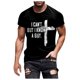 thumbnail image 5 of Playeras Para Gimnasio Para Hombre, Moda De Primavera Y Verano, Informales, De Talla Grande, De Manga Corta, Con Cuello Redondo, Estampadas, Top Blusa, 5 of 6