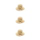 thumbnail image 5 of Minnieouse Sombrero de paja de verano Bowknot Floppy de ala ancha Sombreros para el sol Aire libre Transpirable Moda Adulto Viajes Vacaciones Type1 NO1, 5 of 6