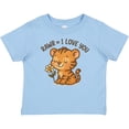 thumbnail image 3 of Inktastic Cute Tiger Rawr I Love You Toddler Design Boys or Girls Baby T-Shirt, 3 of 5