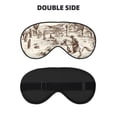 thumbnail image 2 of PAYOHTO Wild West Desert Cowboy Soft Sleep Mask Comfort Pure Silk Eye Cover for Travel Office Camping, 2 of 7